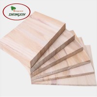 Paulownia wood thin wood for crafts solid customize size logo well sales