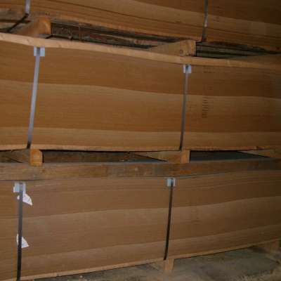 1220x2440mm Decorative Brown Plain Hardboard