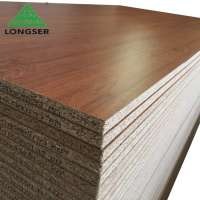 18MM grade Melamine faced chipboard/ partical board for furniture